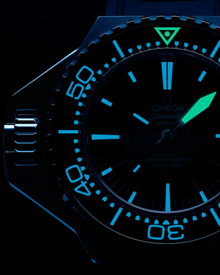 Omega Seamaster Ploprof 1200M Co‑Axial Master Chronometer Blue Dial Men’s Watch 227.32.55.21.03.001 | Luxero