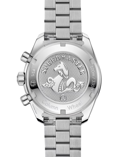 Omega Speedmaster 38 Black Dial Stainless Steel Automatic Chronograph Men's Watch 324.30.38.50.01.001