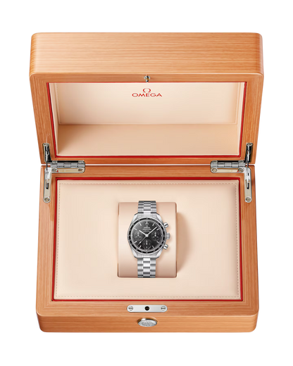 Omega Speedmaster 38 Black Dial Stainless Steel Automatic Chronograph Men's Watch 324.30.38.50.01.001