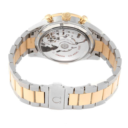 Omega Speedmaster '57 Silver Dial Two-Tone Yellow Gold Chronograph Automatic Men's Watch 331.20.42.51.02.001