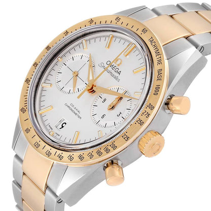 Omega Speedmaster '57 Silver Dial Two-Tone Yellow Gold Chronograph Automatic Men's Watch 331.20.42.51.02.001