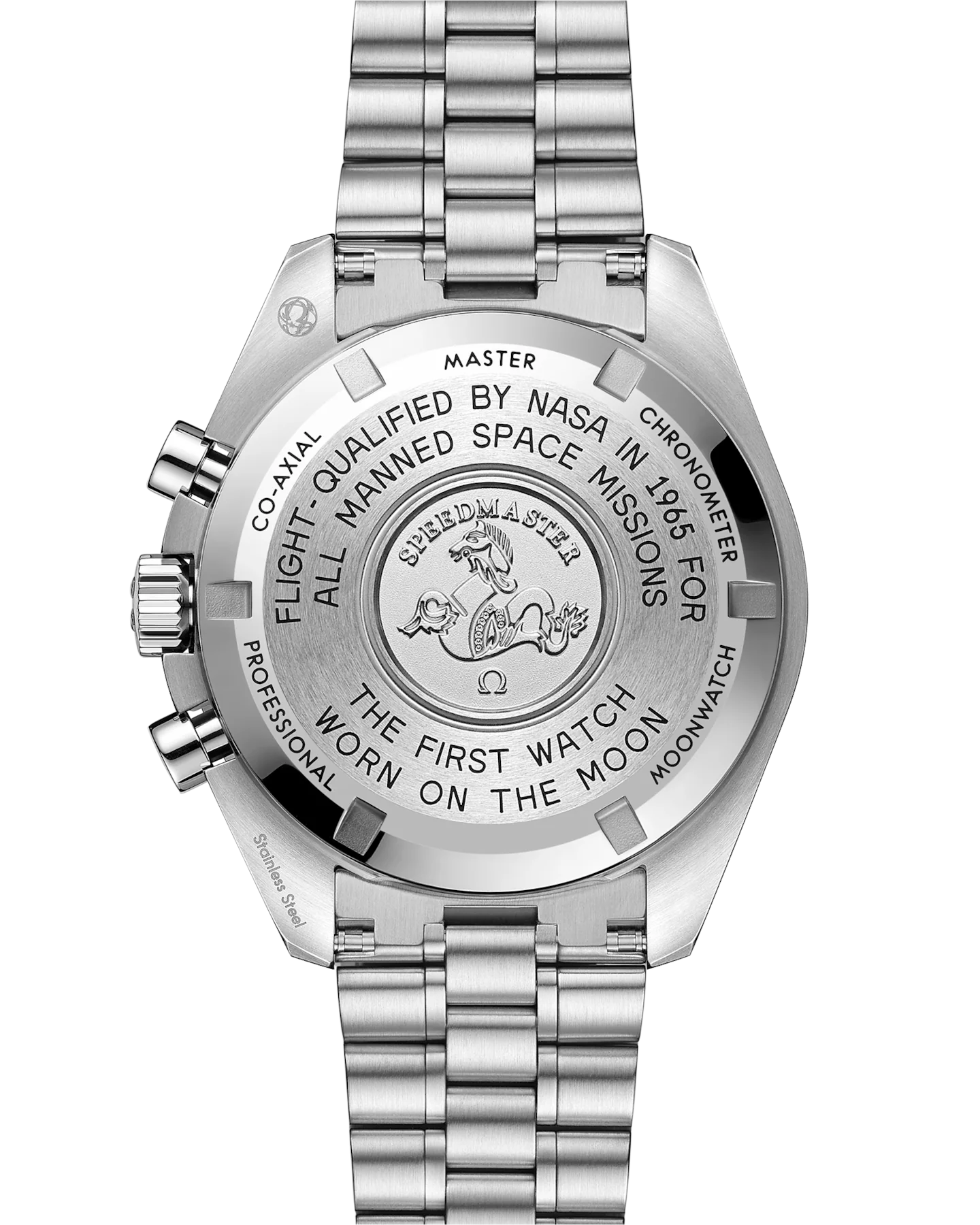 Omega Speedmaster Moonwatch Black Dial Stainless Steel Hand-Wound Chronograph Watch 310.30.42.50.01.001