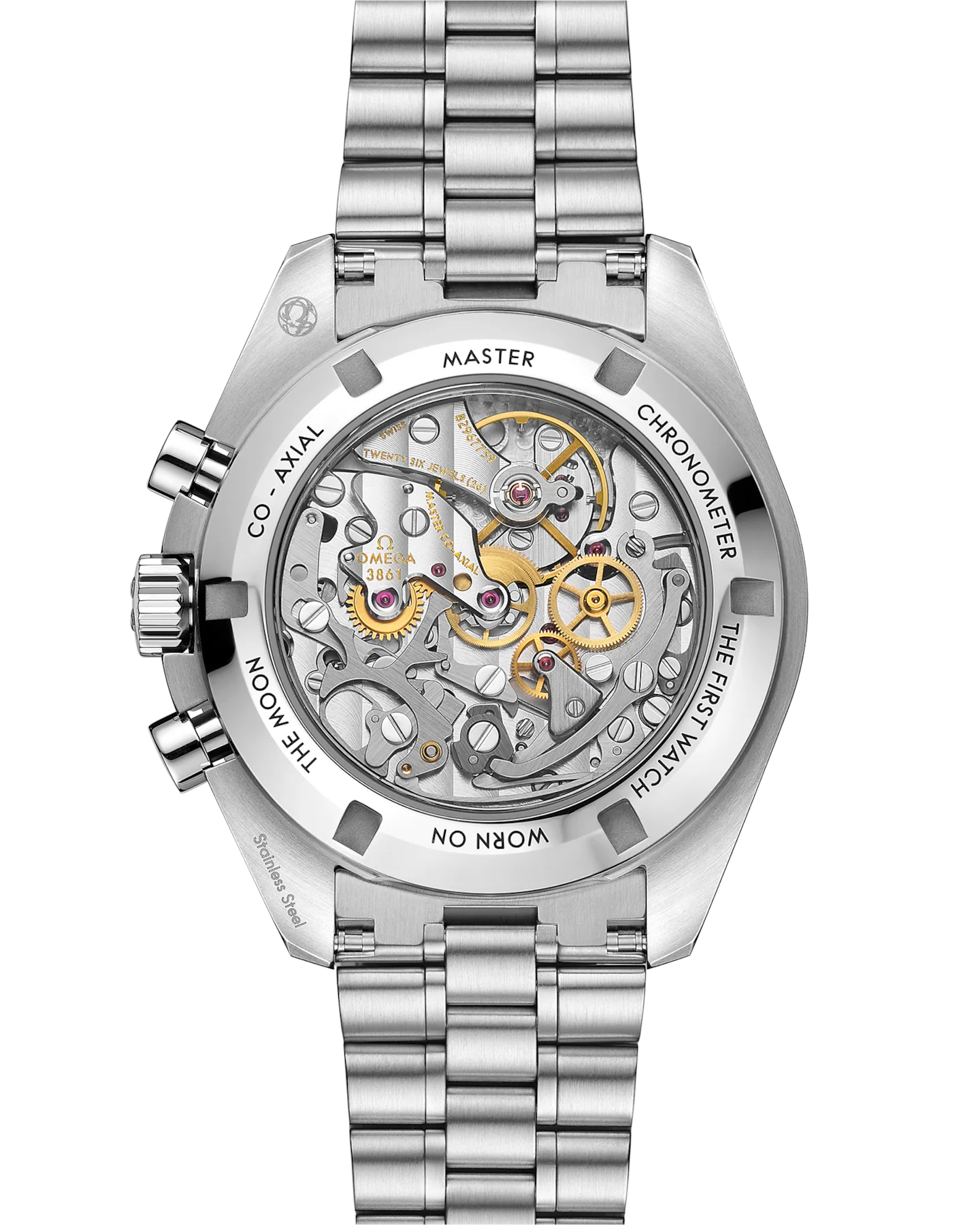 Omega Speedmaster Moonwatch Black Dial Stainless Steel Chronograph Men's Watch 310.30.42.50.01.002