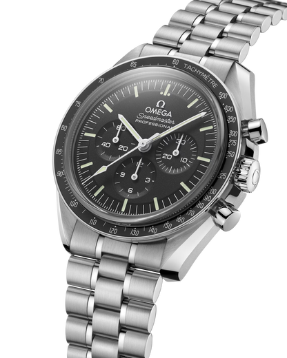 Omega Speedmaster Moonwatch Black Dial Stainless Steel Chronograph Men's Watch 310.30.42.50.01.002