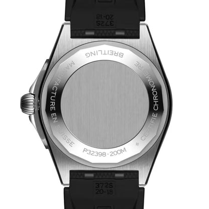 Breitling Chronomat GMT 40mm Ice Blue Dial Men’s Watch – Stainless Steel, Rubber Strap, Automatic, 200M Water Resistant | Luxero