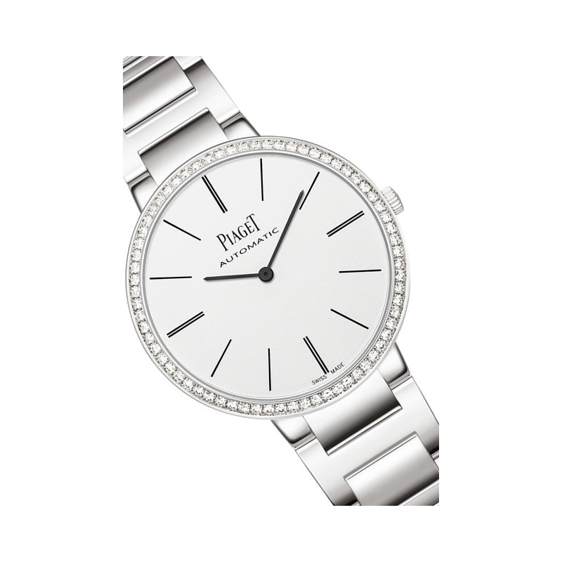 Piaget Altiplano Automatic Diamond Bezel Ladies Watch

