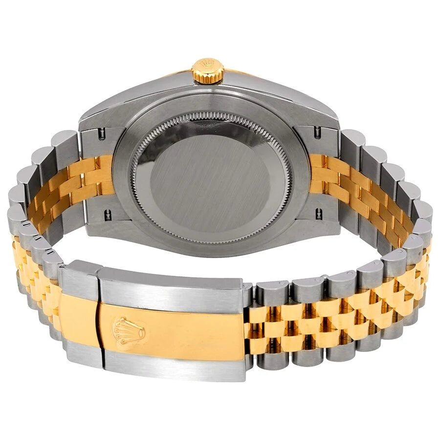 Rolex Datejust 41 Champagne Dial Stainless Steel & 18K Yellow Gold Jubilee Men's Watch 126303CSJ