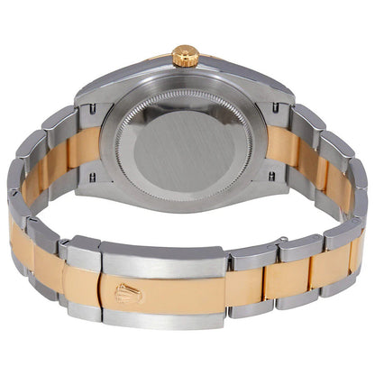 Rolex Datejust 41 Black Diamond Dial Stainless Steel & 18K Yellow Gold Jubilee Men's Watch M126333-0006