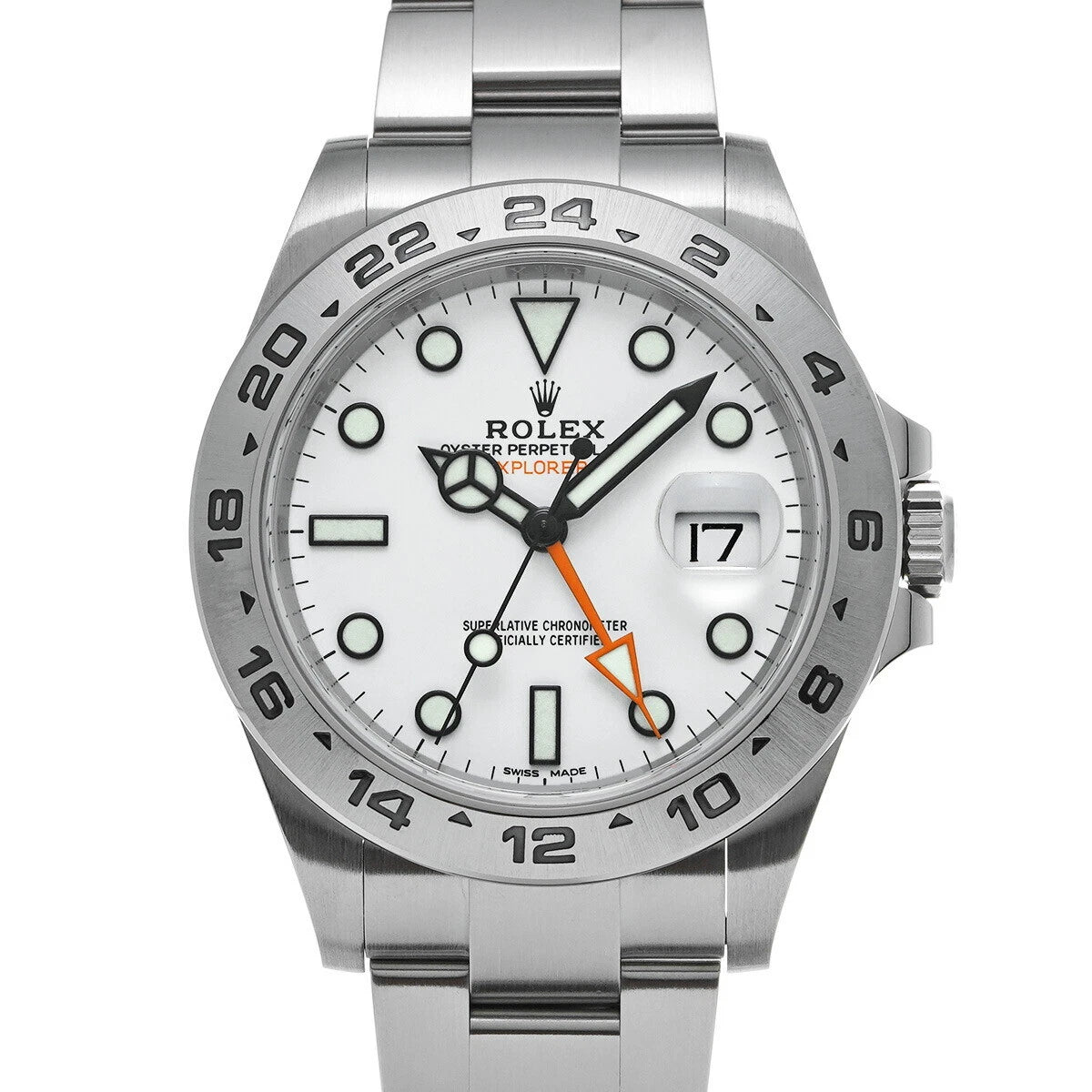 Rolex Explorer II Automatic Chronometer White Dial Men's Watch 226570WSO | Luxero