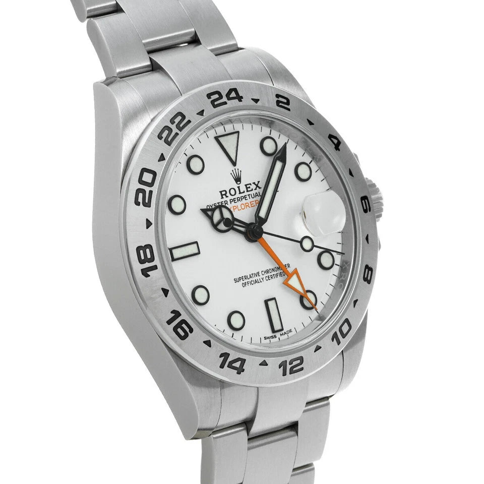 Rolex Explorer II Automatic Chronometer White Dial Men's Watch 226570WSO | Luxero