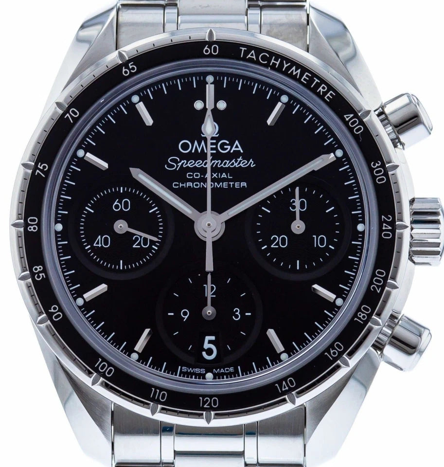 Omega Speedmaster Racing 40mm Black Dial Stainless Steel Chronograph Automatic Men’s Watch 326.30.40.50.01.001 | Luxero