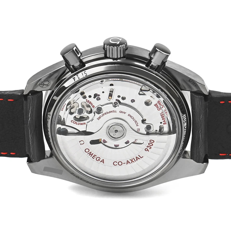 Omega Speedmaster 44.25mm Grey Ceramic Chronograph Platinum Dial Automatic Men’s Watch 311.93.44.51.99.001 | Luxero