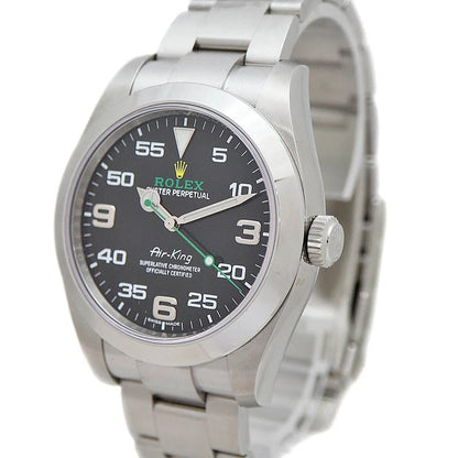 Rolex Air-King 40mm Black Dial Stainless Steel Automatic Chronometer Men’s Watch 116900 | Luxero