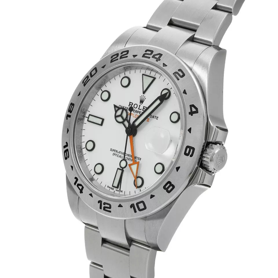 Rolex Explorer II Automatic Chronometer White Dial Men's Watch 226570WSO | Luxero