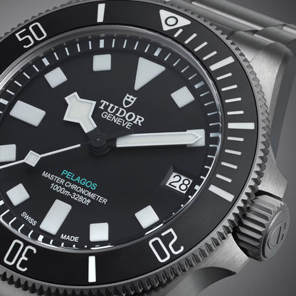 Tudor Pelagos 39mm Black Dial Titanium Automatic COSC Men’s Dive Watch 25407N-0001 | Luxero