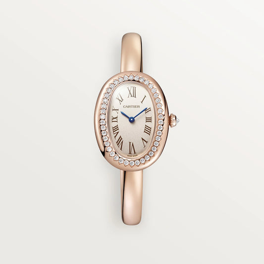 Cartier Baignoire Size 16 Silver Dial Ladies Watch WJBA0042 | Luxero