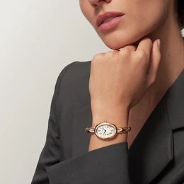 Cartier Baignoire Size 16 Silver Dial Ladies Watch WJBA0042 | Luxero