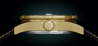 Ball Roadmaster DM3070B-P1CJ-BE – Women's 42mm Swiss Automatic Bronze Dive Watch with Blue Dial, Rubber Strap & 200M Water Resistance