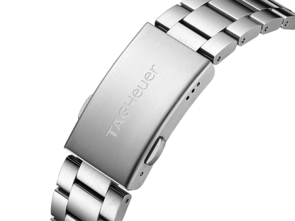 Tag Heuer Formula 1 WAZ111A.BA0875 Men’s 41mm Black Dial Quartz Alarm Watch – Stainless Steel Bracelet, 200M Water Resistance