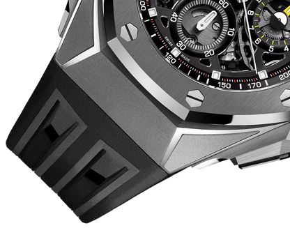 Audemars Piguet Royal Oak Concept Chronograph GMT Automatic Black Dial Titanium Men’s Watch 26650TI.OO.D013CA.01