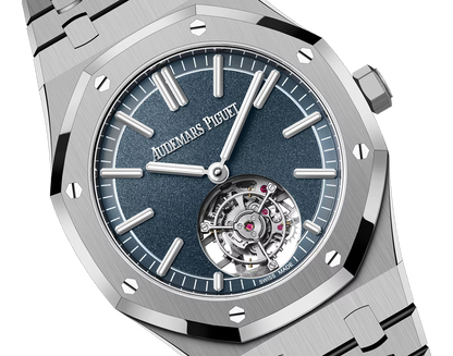 Audemars Piguet Royal Oak Tourbillon Automatic Blue Dial Titanium Men’s Watch 26730TI.OO.1320TI.02