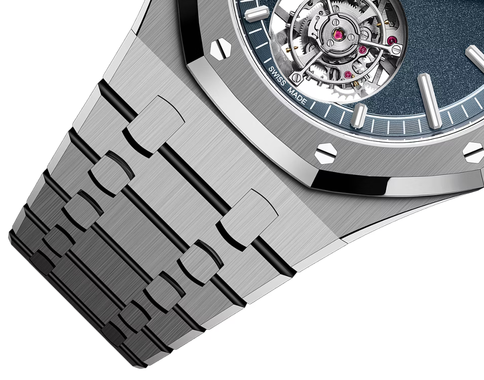 Audemars Piguet Royal Oak Tourbillon Automatic Blue Dial Titanium Men’s Watch 26730TI.OO.1320TI.02
