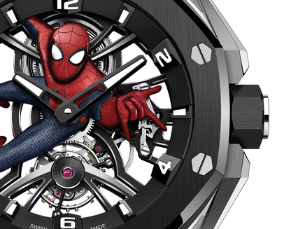 Audemars Piguet Royal Oak Concept Tourbillon Hand Wind Transparent Dial Titanium Men’s Watch 26631IO.OO.D002CA.01