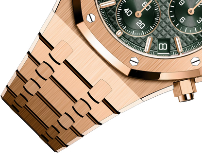 Audemars Piguet Royal Oak Chronograph Automatic Green Dial 18kt Rose Gold Men’s Watch 26240OR.OO.1320OR.08