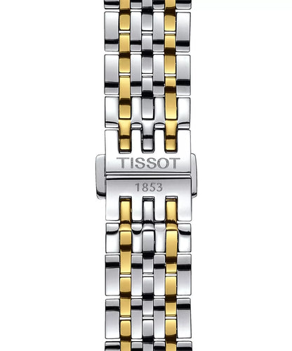 Tissot Le Locle Automatic White Dial Two-Tone Gold Stainless Steel Men's Watch T006.428.22.038.01