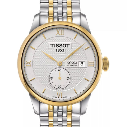 Tissot Le Locle Automatic White Dial Two-Tone Gold Stainless Steel Men's Watch T006.428.22.038.01