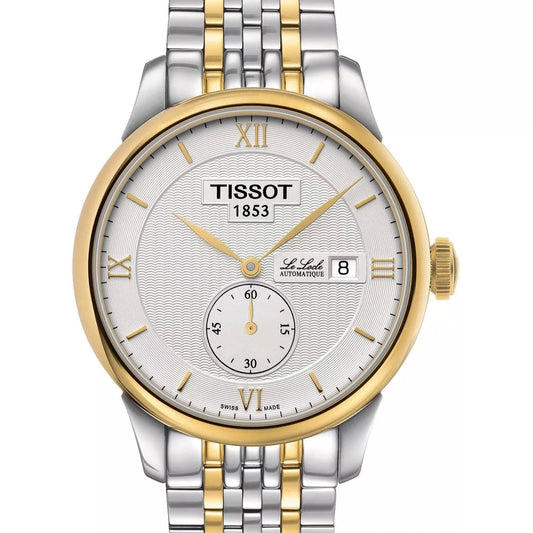 Tissot Le Locle Automatic White Dial Two-Tone Gold Stainless Steel Men's Watch T006.428.22.038.01